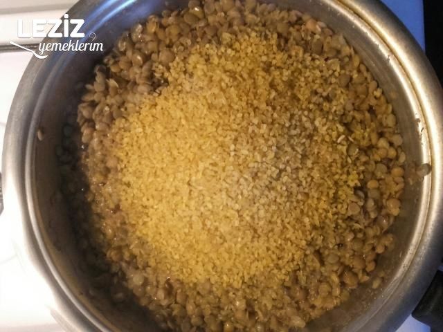 Yeşil Mercimekli Bulgur Pilavı Tarifi