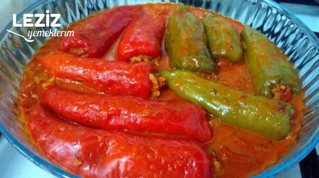 Fırında Nefis Biber Dolması