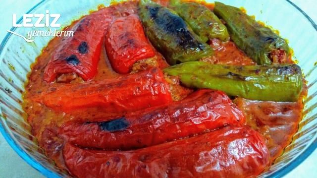 Fırında Nefis Biber Dolması