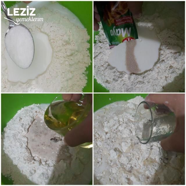 Domatesli Biberli Pamuk Poğaça