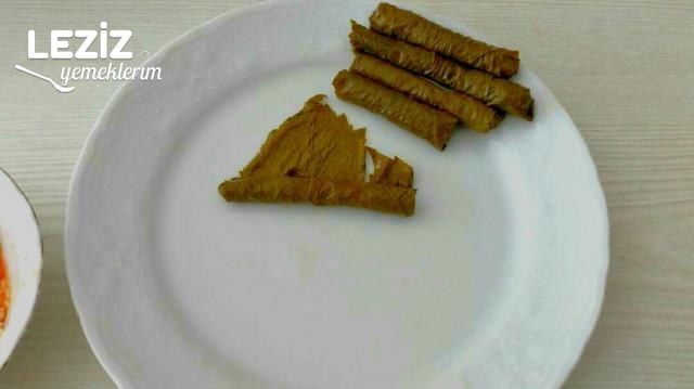 Etsiz Taze Yaprak Sarması