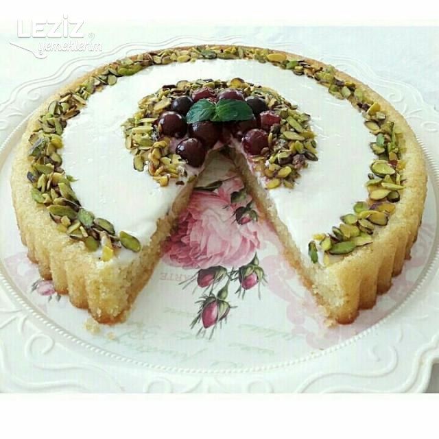 Limonlu Kremalı Revani