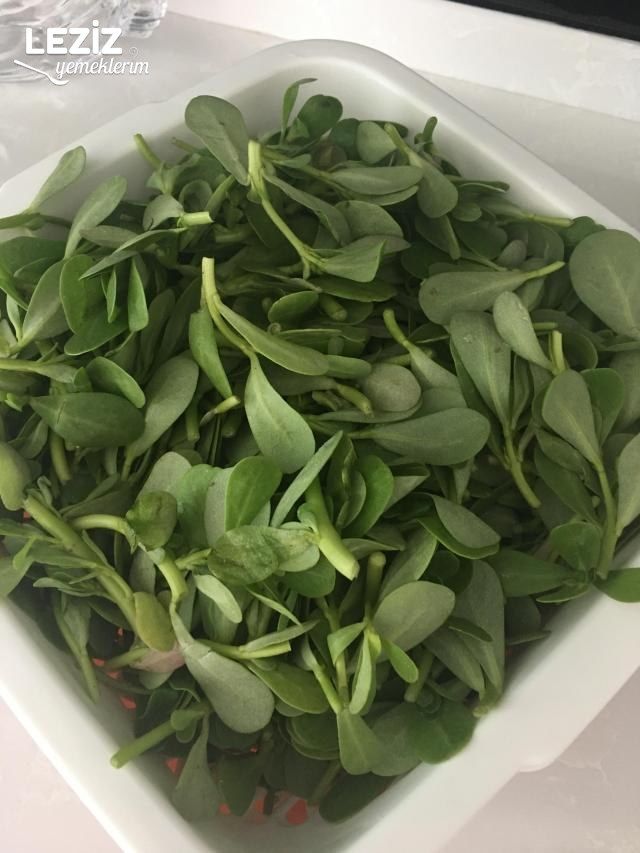 Kıymalı Semizotu Yemeği Tarifi