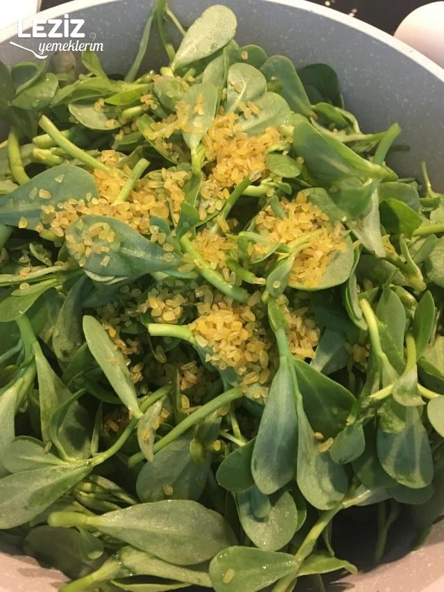 Kıymalı Semizotu Yemeği Tarifi