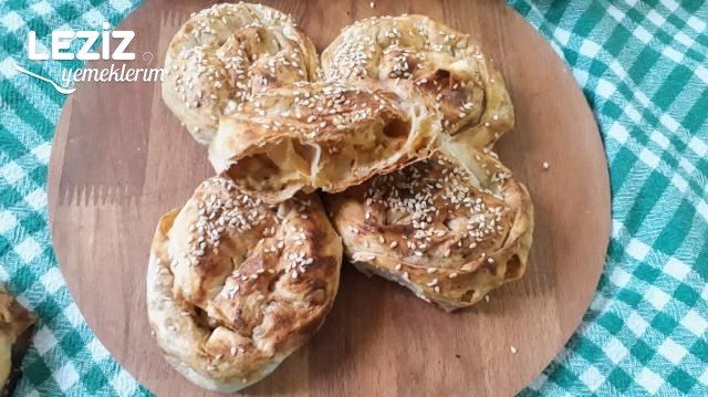 Şip Şak Hazırlayacağınız Patatesli Gül Böreği