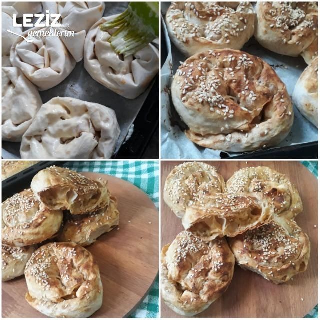 Şip Şak Hazırlayacağınız Patatesli Gül Böreği