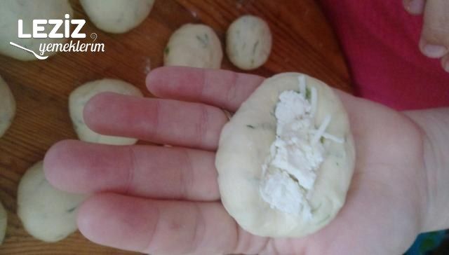 Peynirli Dereotlu Poğaça Yapımı