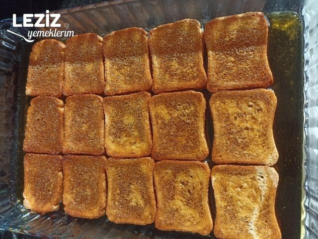 Yalancı Ekmek Kadayıfı (Etimek Tatlısı)