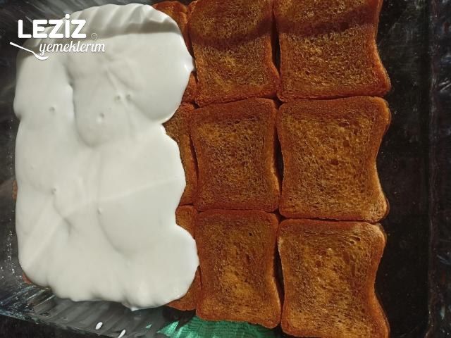 Yalancı Ekmek Kadayıfı (Etimek Tatlısı)