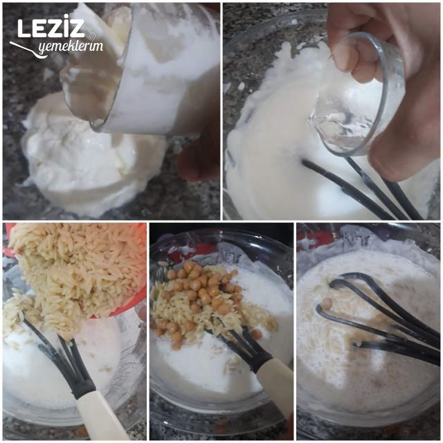 Şehriyeli Soğuk Yaz Çorbası (10 Dk. Da Hazır)