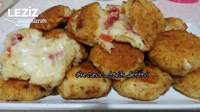İçi Dolgulu Çıtır Çıtır Patates Kroket
