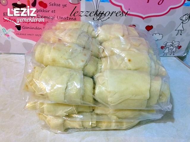 Puf Puf Kremalı Katmer Börek