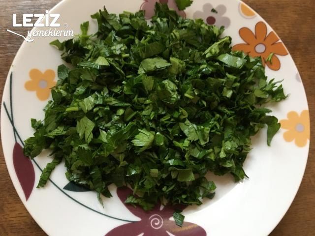 Gavurdağı Salatası Yapımı