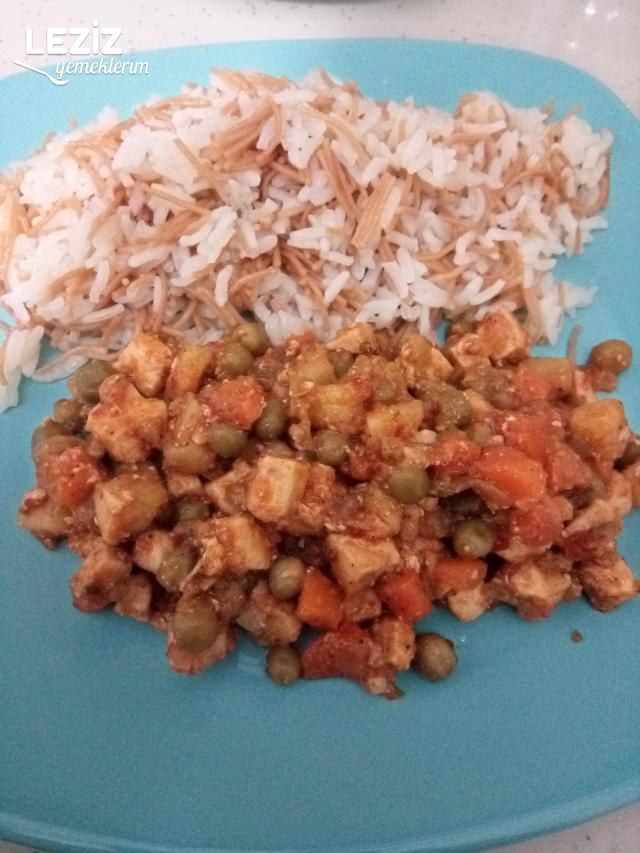 Garnitürlü Tavuk Sote