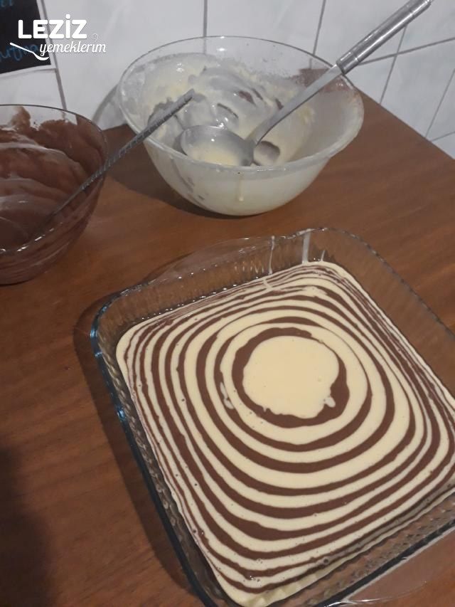 Borcamda Zebra Kek Leziz Yemeklerim