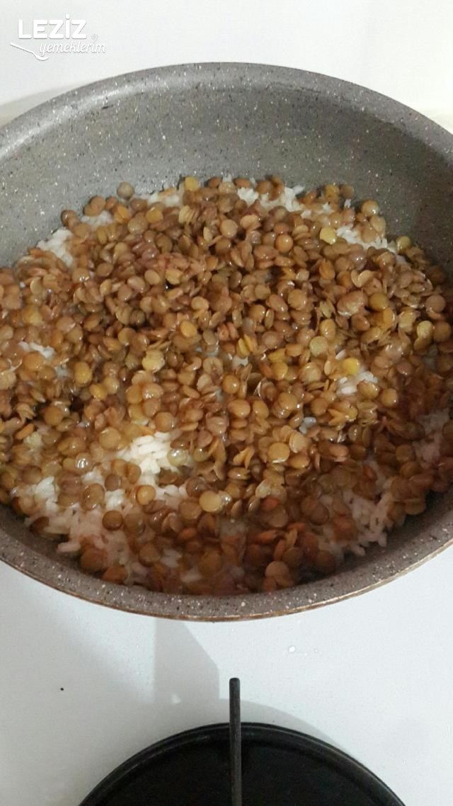 Yeşil Mercimekli Pilav