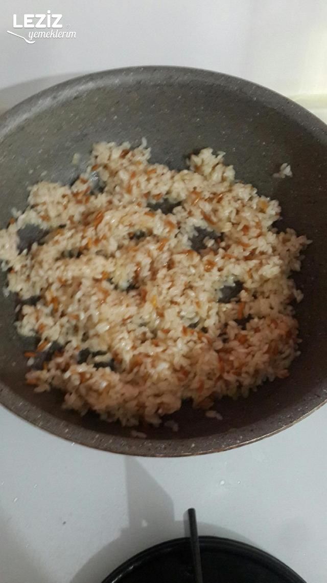 Yeşil Mercimekli Pilav