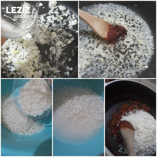 Soğanlı Sosuyla Enfes Tavuklu Pilav