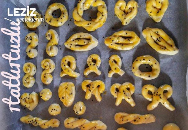 Pastane Usulü Tuzlu Kurabiye Yapılışı