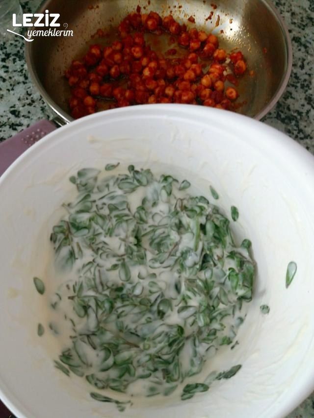 Nohutlu Semizotu Mezesi