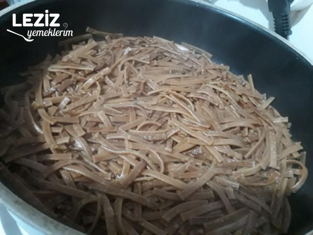 Erişte Pilavı Yapımı