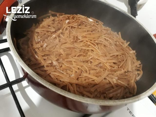 Erişte Pilavı Yapımı