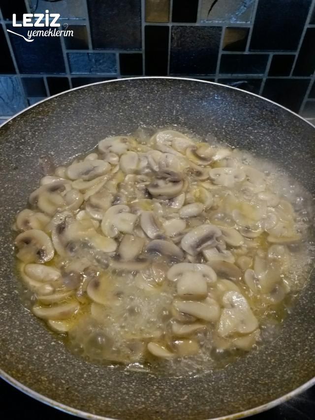 Beşamel Soslu Mantarlı Tavuk