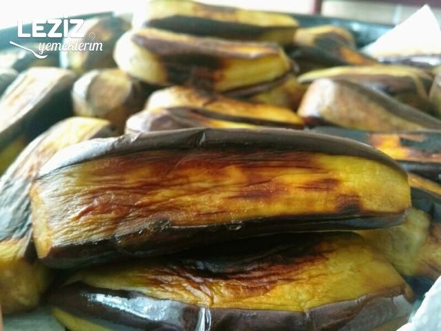 Kışlık Patlıcan Kızartması (Sadece 1 Çay Bardağı Sıvıyağ İle)