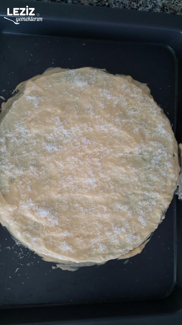 Kremalı Ispanaklı Kek