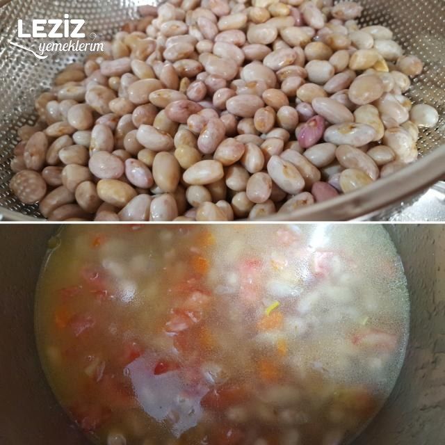 Düdüklü Tencerede Nefis Zeytinyağlı Barbunya (Tam Ölçü)