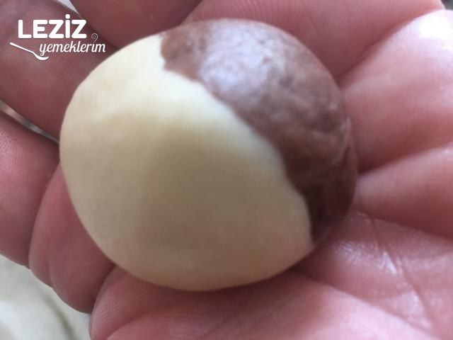 İki Renkli Un Kurabiyesi