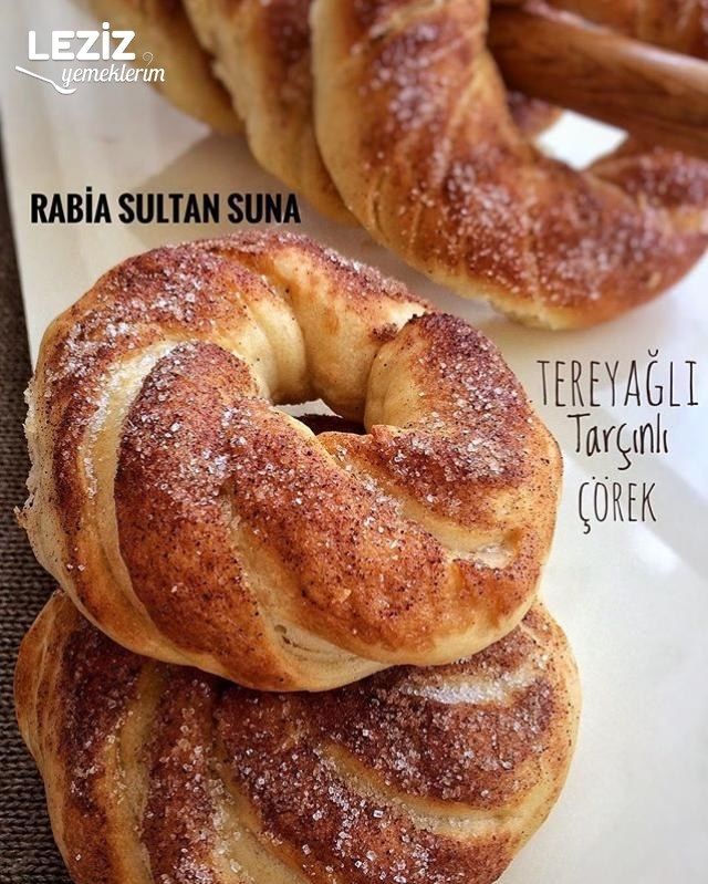Tereyağlı Tarçınlı Çörek