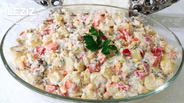 Yoğurtlu Patates Salatası (Nefis Gün Salatam)