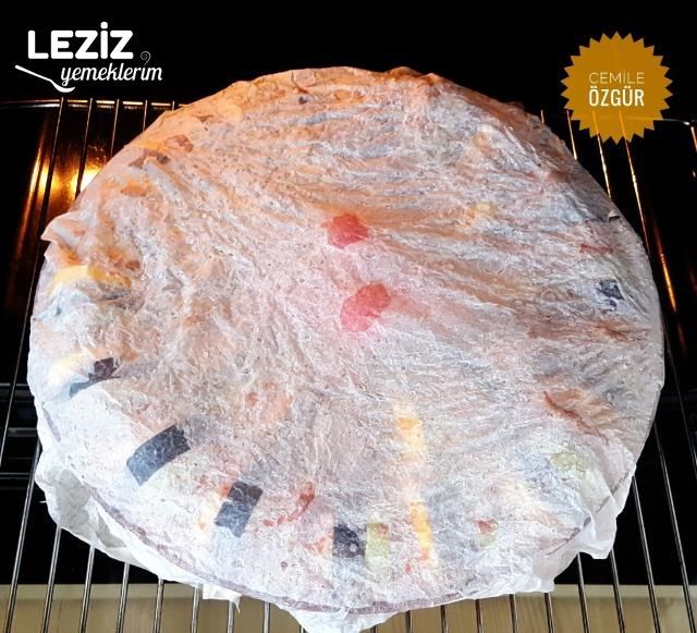 Fırında Kabaklı Patlıcanlı Köfte