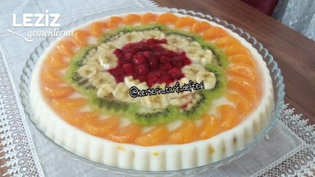 Meyveli Jöleli Tart Pasta Leziz Yemeklerim