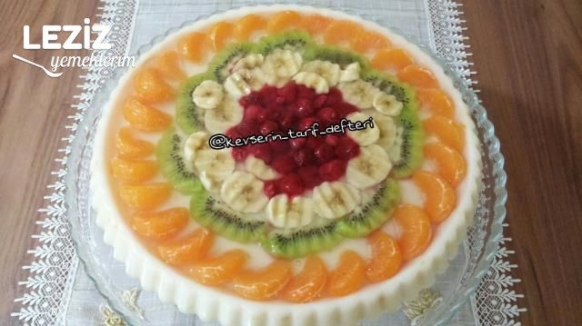 Meyveli Jöleli Tart Pasta