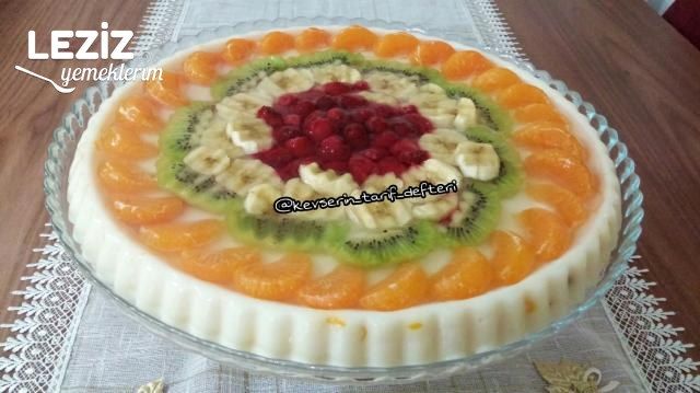 Meyveli Jöleli Tart Pasta