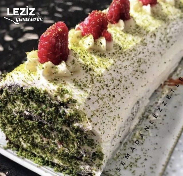 Fıstık Ruyası Rulo Pasta