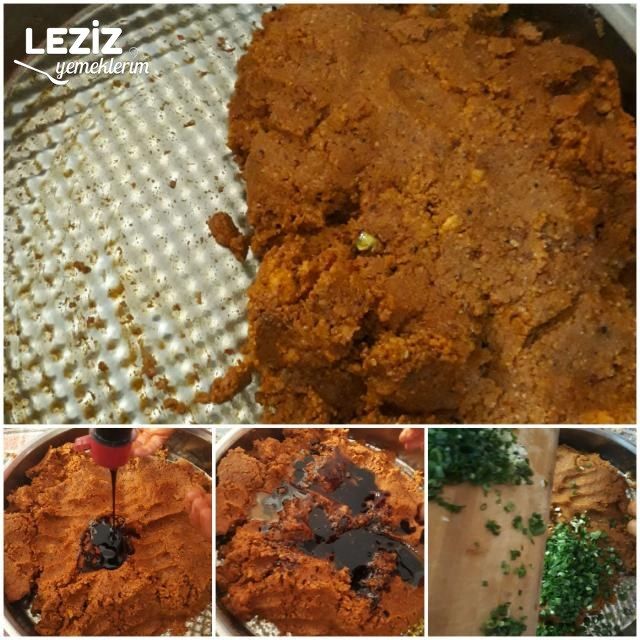 Ceviz Soslu Çiğ Köfte