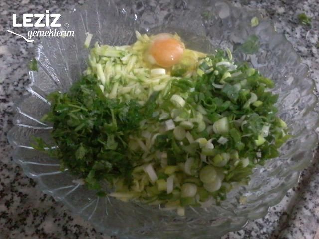 Kabaklı Mücver Tarifi