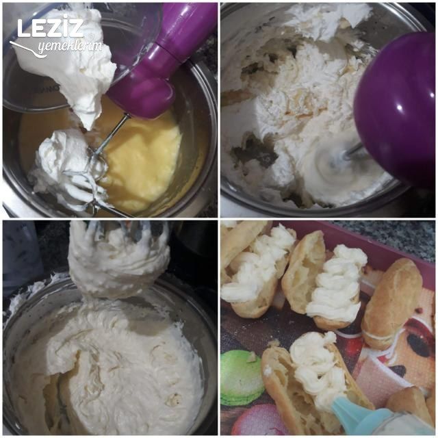 Ekler Pasta (Pastane Usulü)