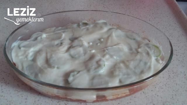 Beşamel Soslu Kıymalı Kabak Yemeği