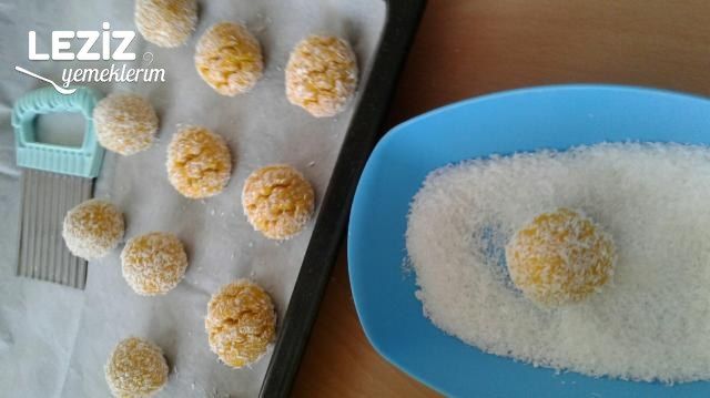 Enfes Hindistan Cevizli Kurabiye