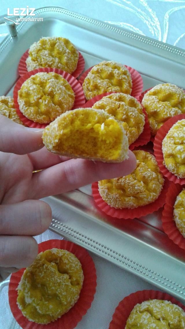 Enfes Hindistan Cevizli Kurabiye