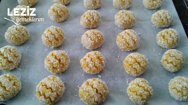 Enfes Hindistan Cevizli Kurabiye