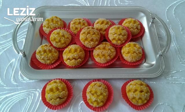 Enfes Hindistan Cevizli Kurabiye