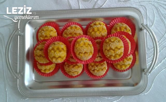 Enfes Hindistan Cevizli Kurabiye