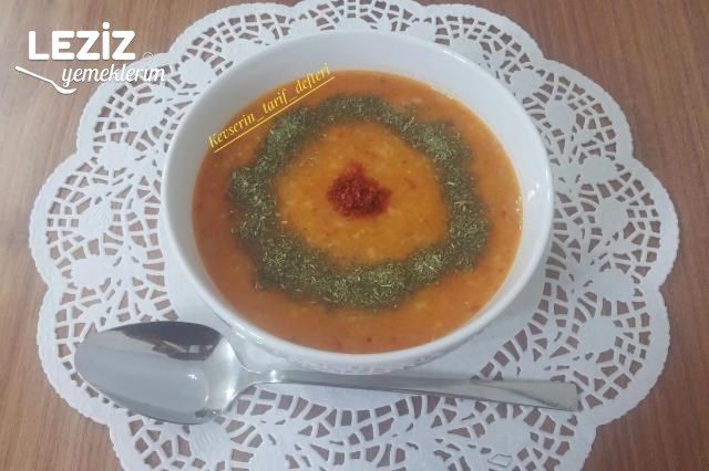 Yöresel Mahluta Çorbası Tarifi