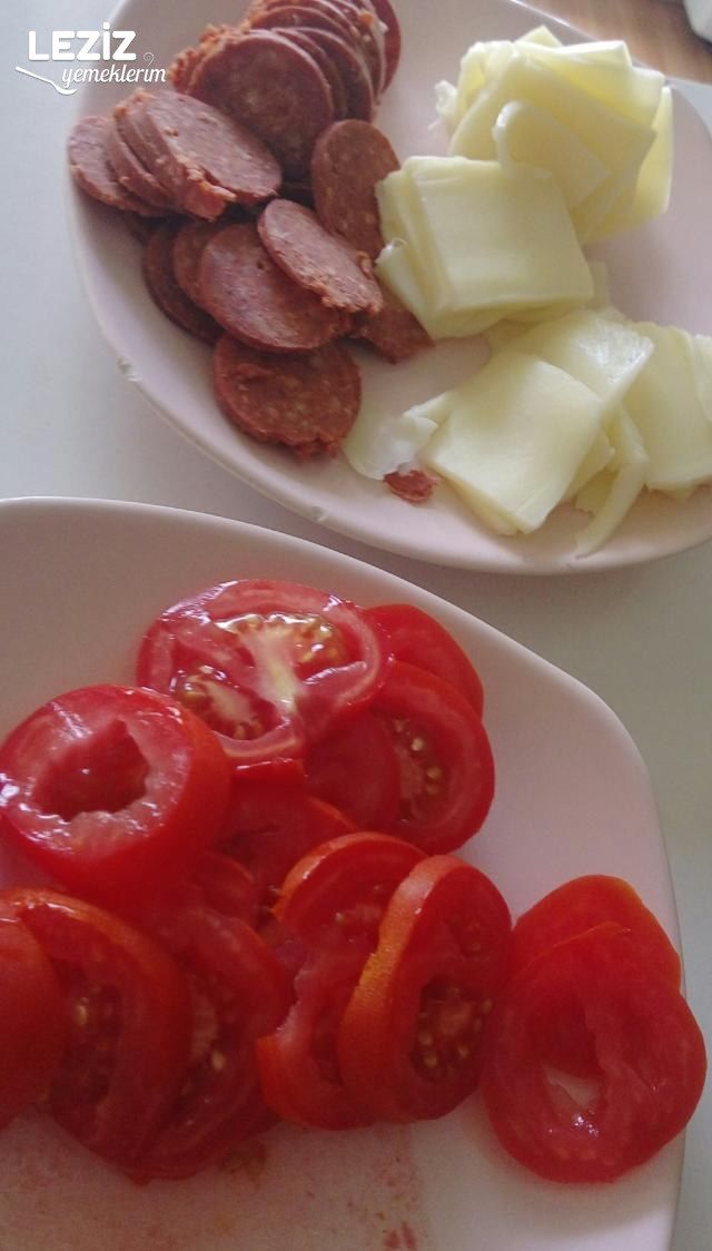 Mayalı Pizza Pişi (Ayrıntılı)