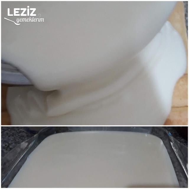 Çilekli Muhallebili Tatlı (Kedidiliyle)